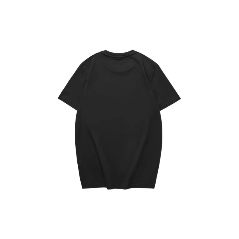 Skechers Drop Shoulder Sleeve T Shirt Unisex Carbon Black-1