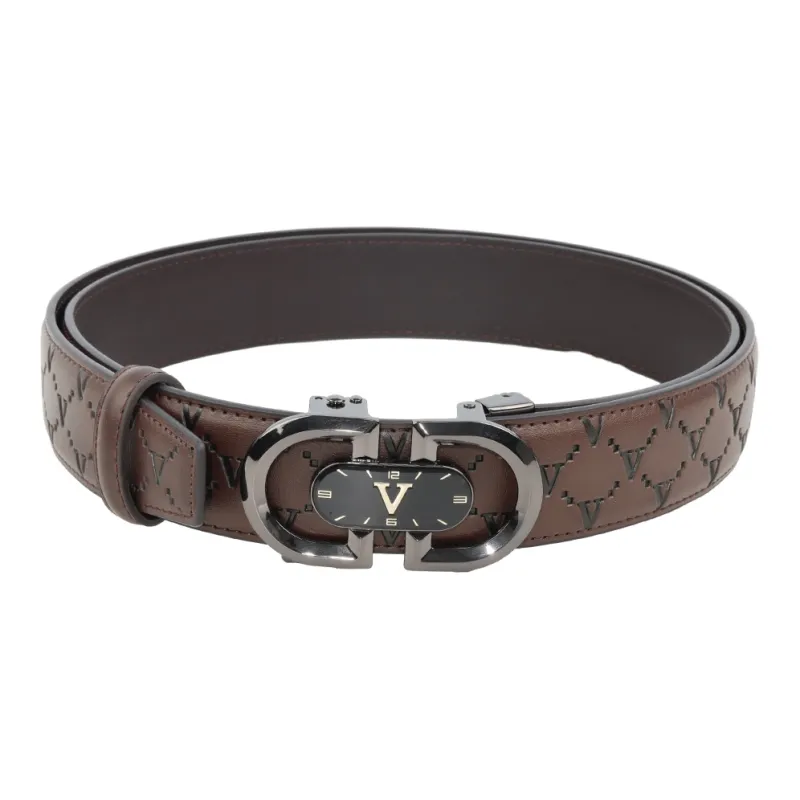 NINE NAIL Cow Leather Genuine Leather Men's Belt Men's Width 3.5cm-23