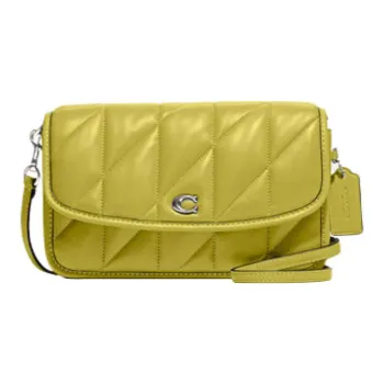COACH Hayden Leather Pillow Bag Shoulder Bag Women's Lemon