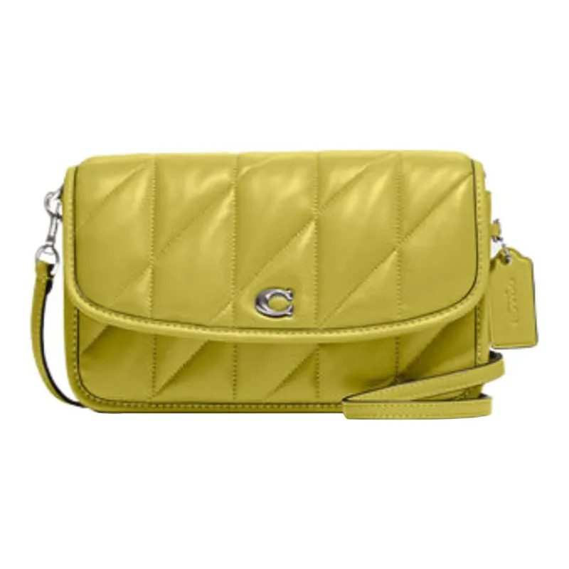 COACH Hayden Leather Pillow Bag Shoulder Bag Women's Lemon-0