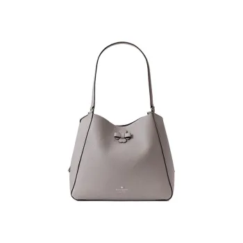 Kate Spade Leather Handbag, Shoulder Bag Women's Taupe