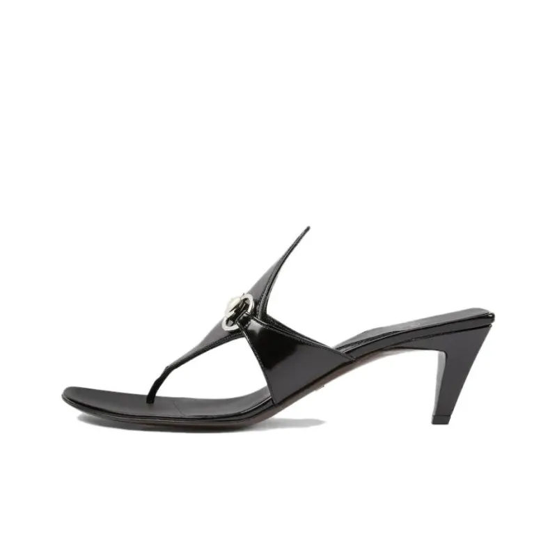 GUCCI 65mm Horsebit Leather Mules-0