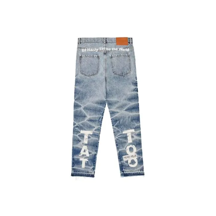 Ed Hardy Jeans Men Indigo E1PCM078-1