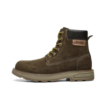 Jeep Martin Boots Men Sand