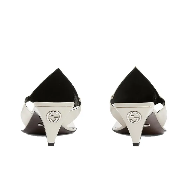 GUCCI Horsebit-detail Thong-strap Mules-3