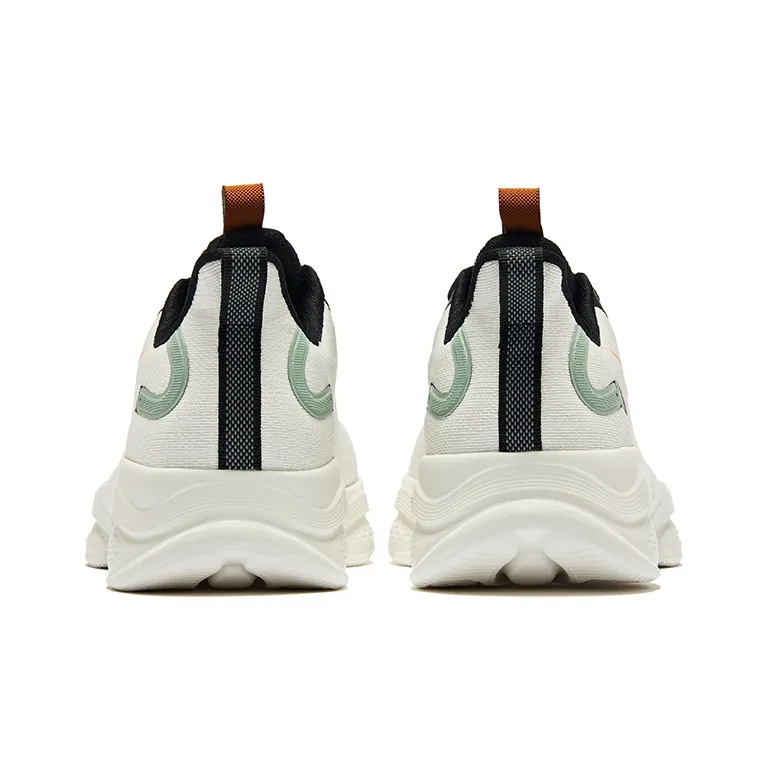 Erke Bullet 1.0 Cushioning Anti-Slip And Wear-Resistant Low-Top Running Shoes Men's White Black-3