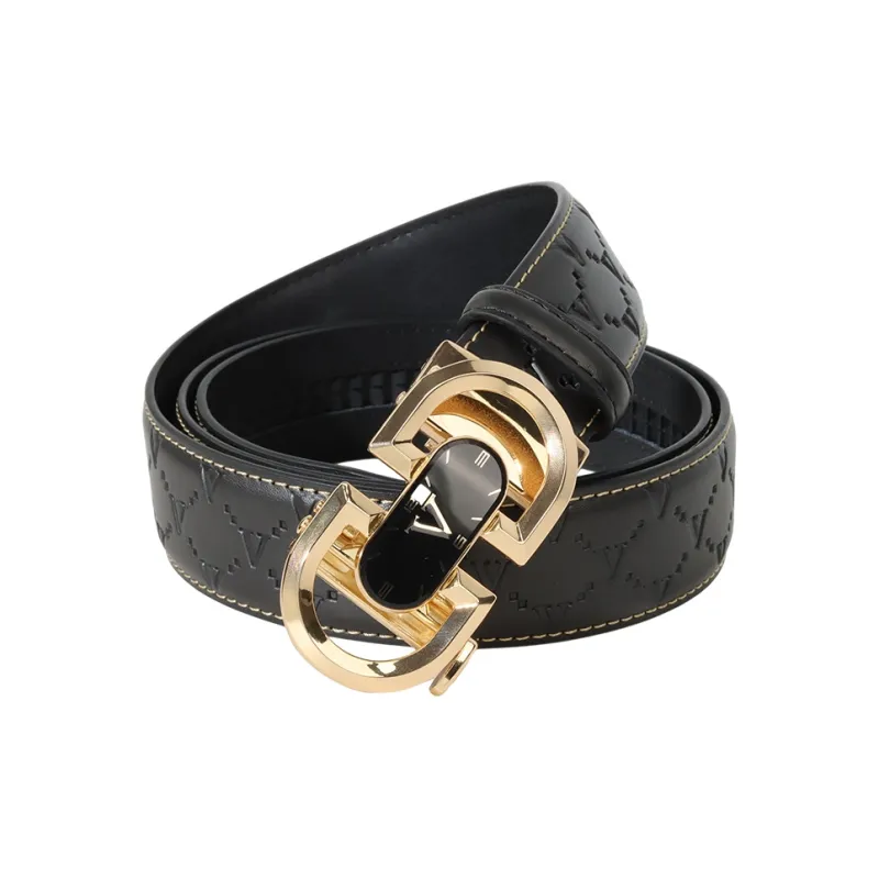 NINE NAIL Cow Leather Genuine Leather Men's Belt Men's Width 3.5cm-18