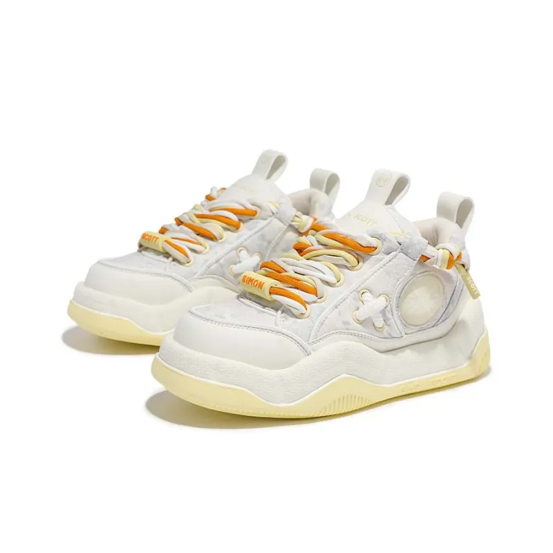 SIMON SCOTT SS Casual Shoes Unisex Low Top Beige-3