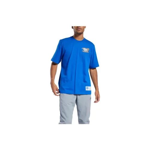 Reebok T-Shirts Men Blue