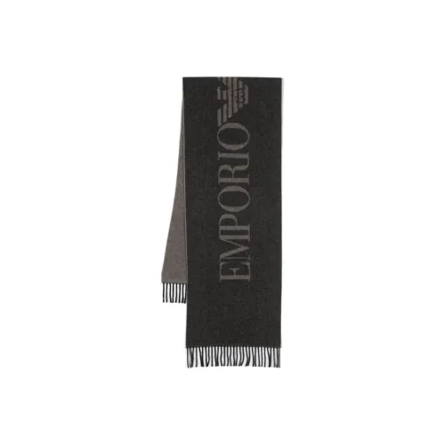 EMPORIO ARMANI Logo jacquard Scarf