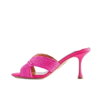 AQUAZZURA Slide Slippers Women's Pink
