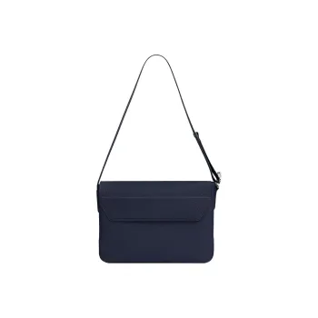 HERMES Citynews Togo/Sombrero II Calfskin Messenger Bag Shoulder Bag Crossbody Bag Men's Midnight Blue/Dark Blue