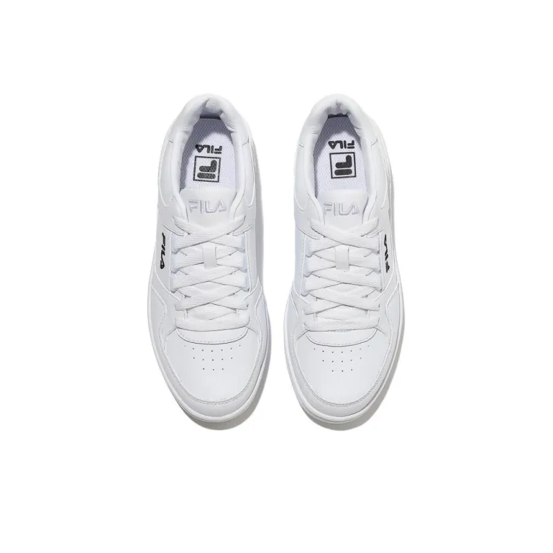 FILA Slip Resistant Cushioning Low Top Skateboard Shoes Unisex White-3