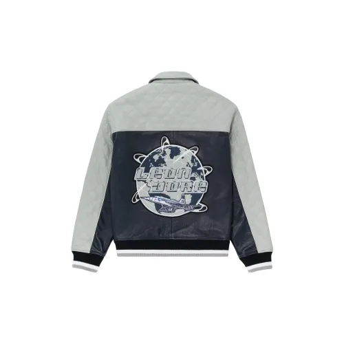 AIME LEON DORE Jackets Unisex Sea Blue