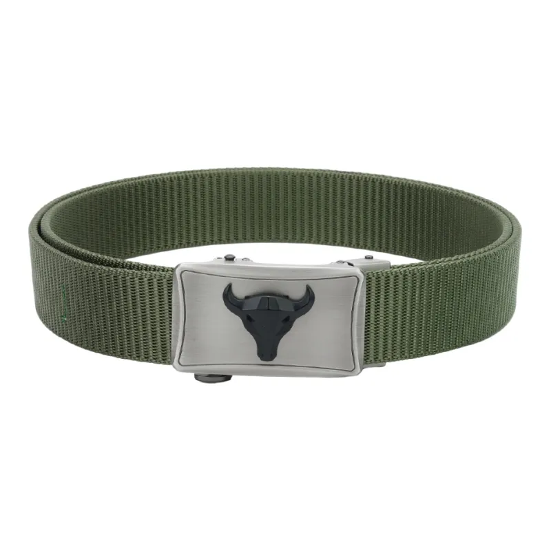 NINE NAIL Military Style Workwear Trendy And Powerful Nylon Canvas Belt Unisex Width  3.5cm-13