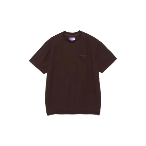 THE NORTH FACE PURPLE LABEL T-Shirts Unisex Brown