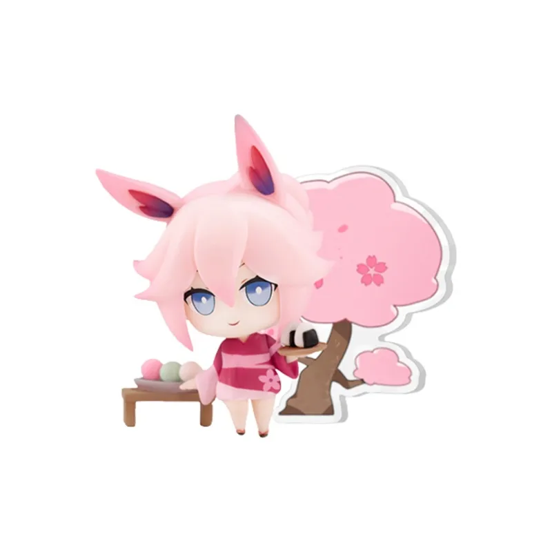 MIHOYO Collapsing Character Hot Spring Holiday Collection Desktop Ornament Chibi Figures-8