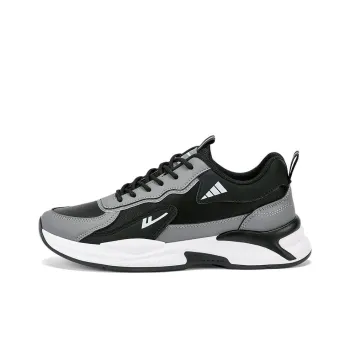 Warrior Abrasion Resistant Low Top Casual Shoes Men's Black Gray