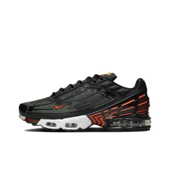 Nike Air Max Plus 3 Camo Medium Olive Safety Orange