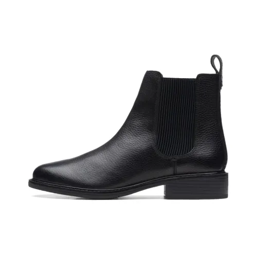 Clarks Chelsea Boots Women's Black