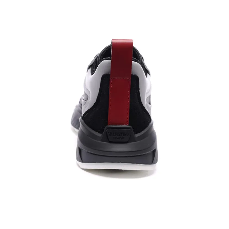Valentino Low Top Casual Shoes Women's Black-4