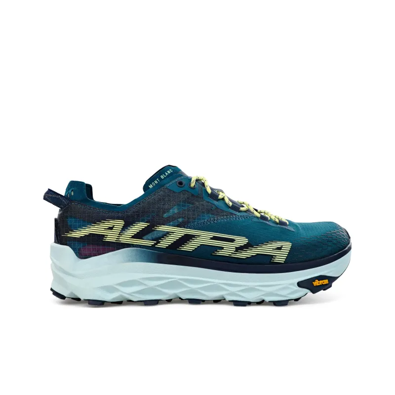 Altra Mont Blanc Wear-Resistant Low-Top Running Shoes Women's Dark Cyan-1