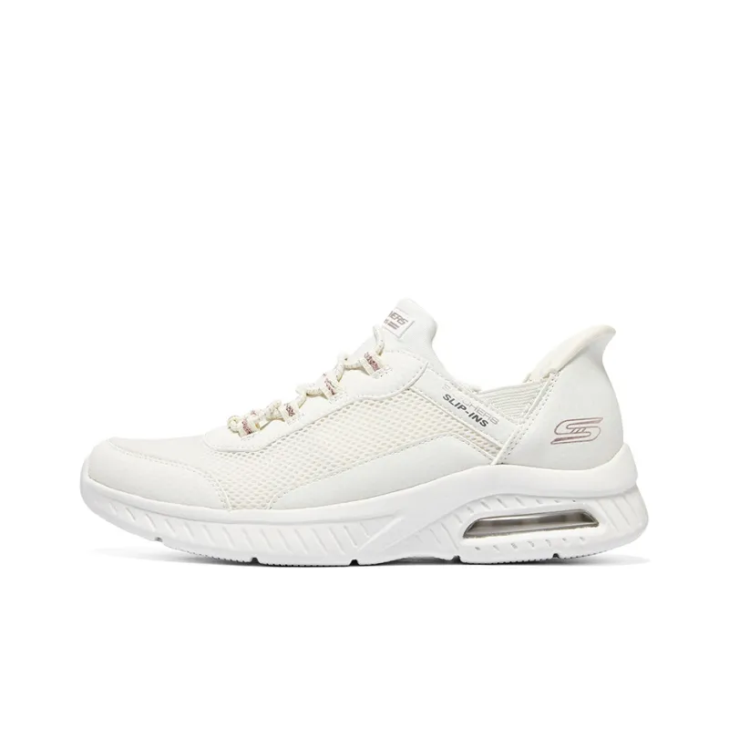 Skechers Sport Non-slip Lightweight Low-Top Casual Shoes Women's White-0