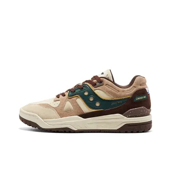 Saucony Cross 90 Low Top Running Shoes Unisex Khaki Green