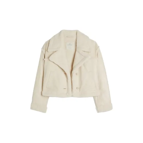 Hollister Jackets Women's Cream 178