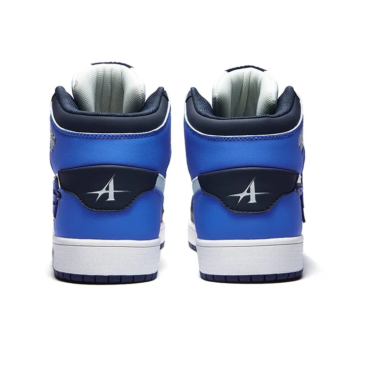 A1 Cushioning, Abrasion Resistant, Height Increasing High Top Skateboard Shoes Unisex-10