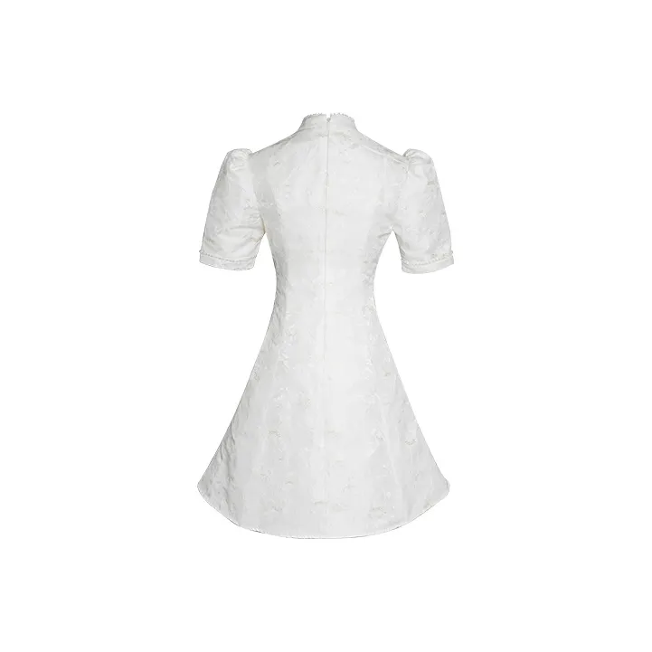 JINYE ORIENTAL Cheongsams Women's White-1