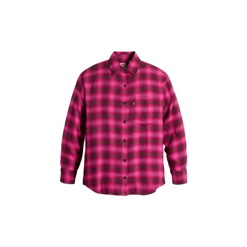 Levis Shirts Women's Purple