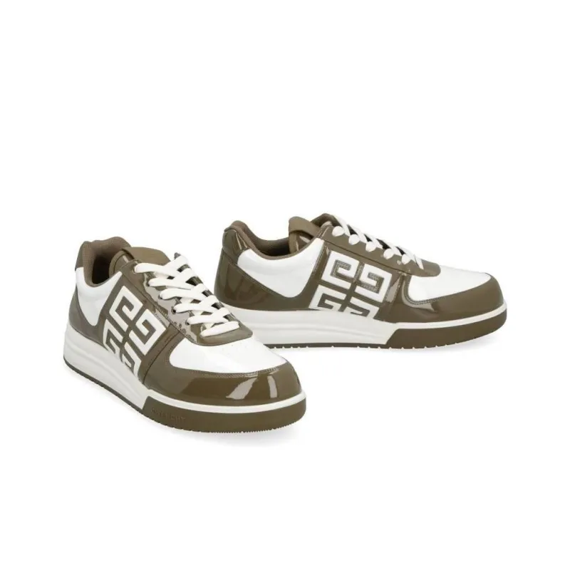 Givenchy G4 Low Top Skateboard Shoes Men's Green-3