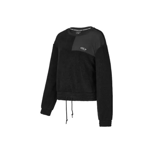 Skechers Winter Sports Performance Series Sweatshirts Women's Carbon Black