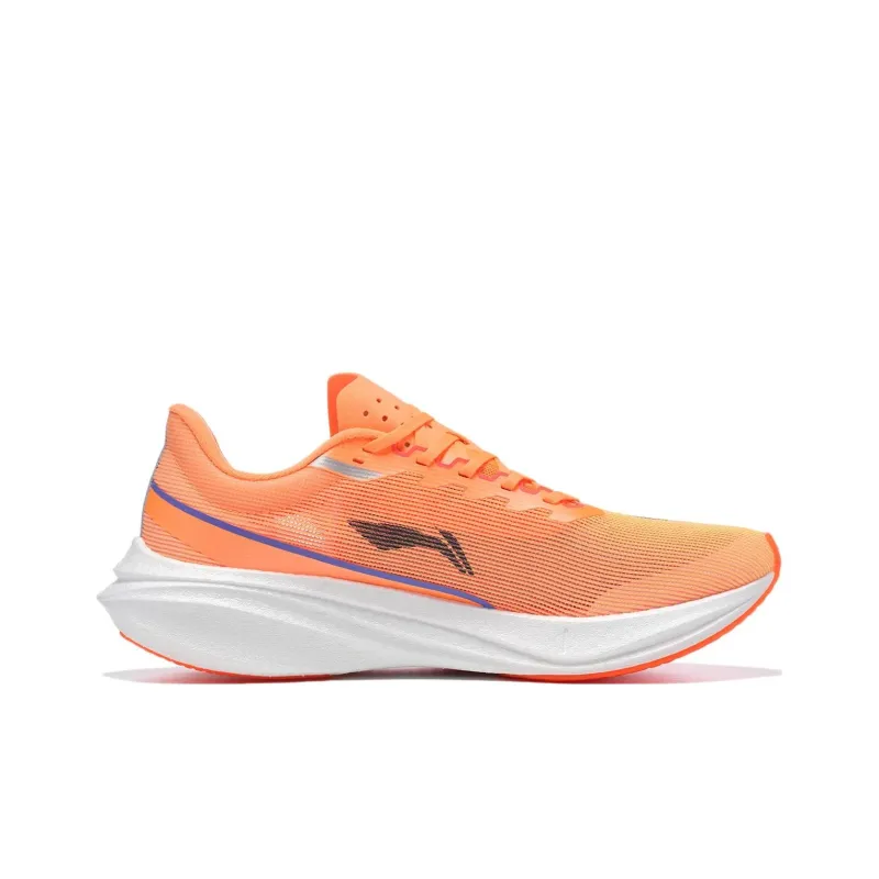 LiNing Feidian 3 Challenger Shock Absorbers Low Top Running Shoes Men's Melon Orange-1