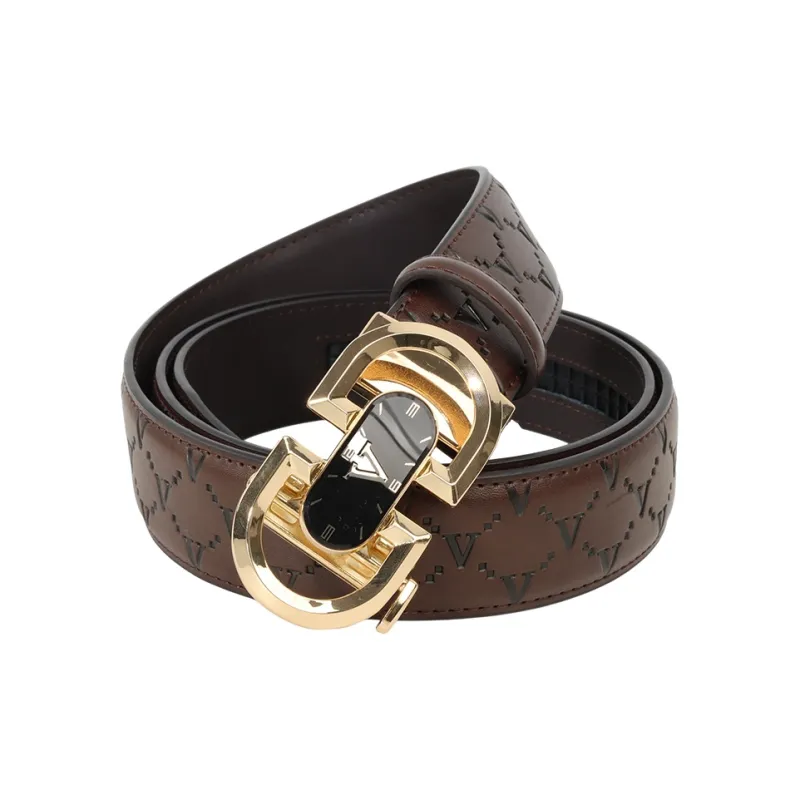 NINE NAIL Cow Leather Genuine Leather Men's Belt Men's Width 3.5cm-33