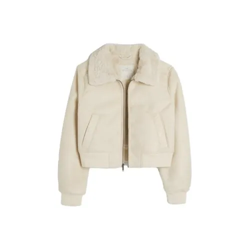 Hollister Jackets Women's Cream 178