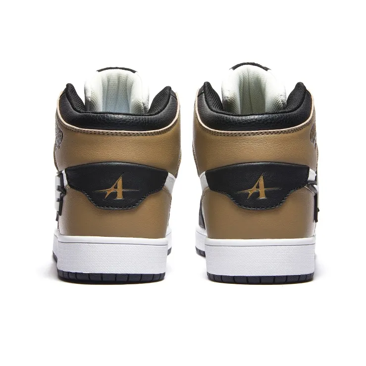 A1 Cushioning, Abrasion Resistant, Height Increasing High Top Skateboard Shoes Unisex-22