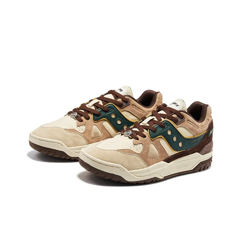 Saucony Cross 90 Low Top Running Shoes Unisex Khaki Green-2
