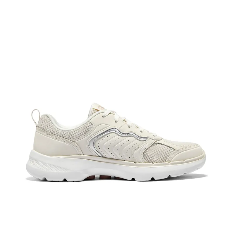 Skechers Go Walk 6 Anti Slip Wear Resistant Low Top Running Shoes Women's White-1