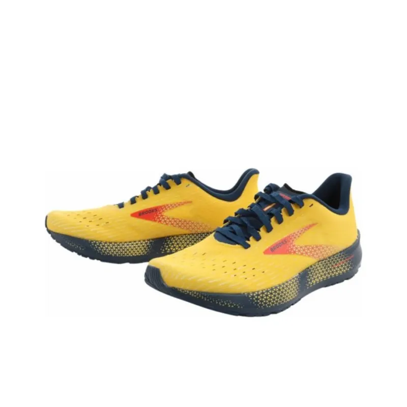 Brooks Hyperion Tempo Slip Resistant Low Top Running Shoes Men's Yellow-2