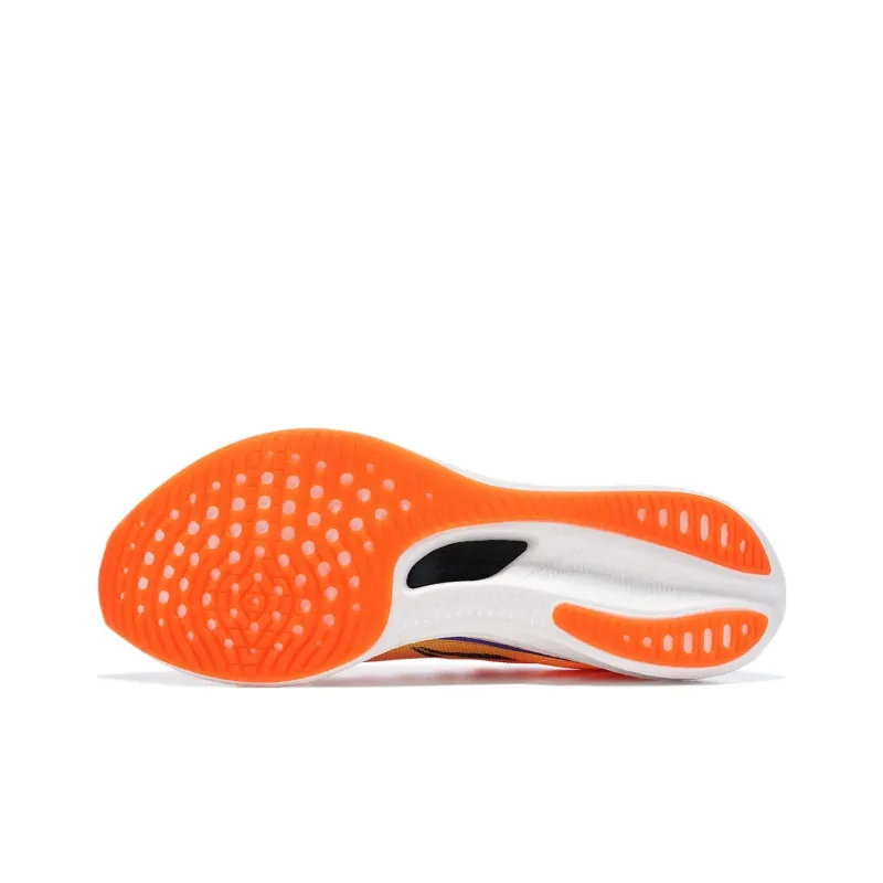 LiNing Feidian 3 Challenger Shock Absorbers Low Top Running Shoes Men's Melon Orange-5