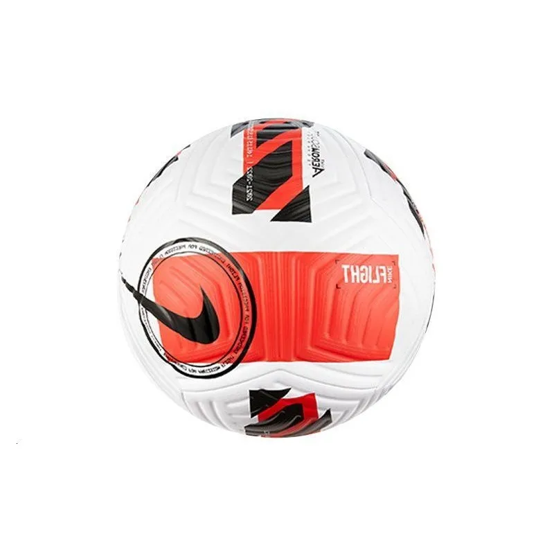 Nike Size 5 Ball Soccer PU Seamless Thermal bonding Unisex White-1