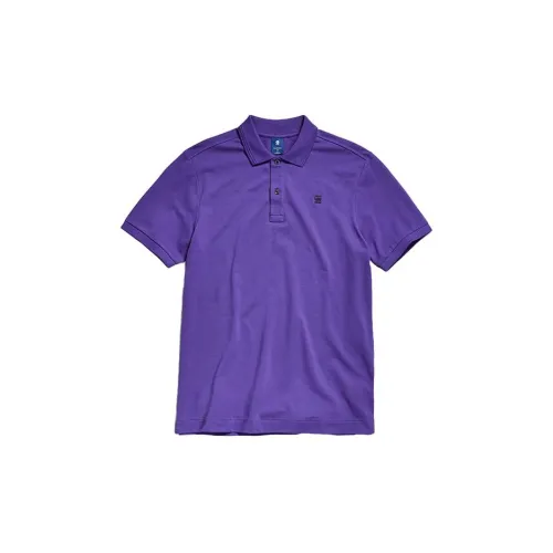 G-STAR RAW Polo Shirts Men Dark Purple