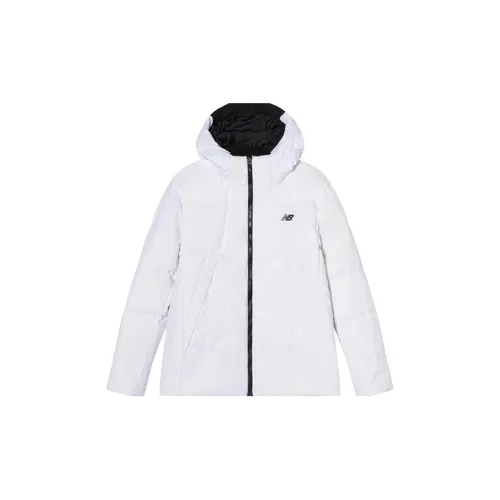 New Balance Down Jackets Women's White, Possibly Slightly Dirty