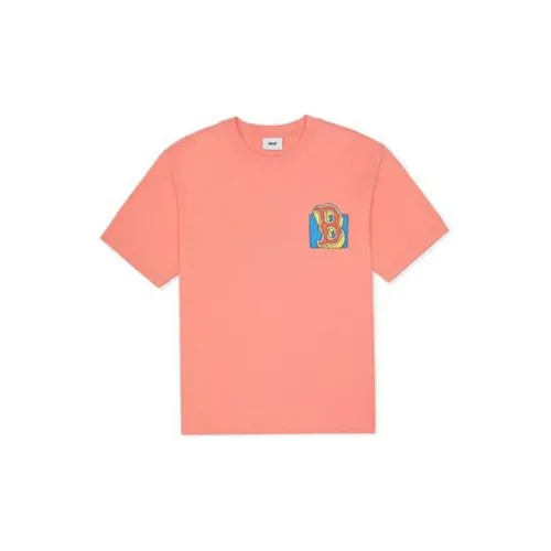 MLB Like Collection T-Shirts Unisex Peach Pink