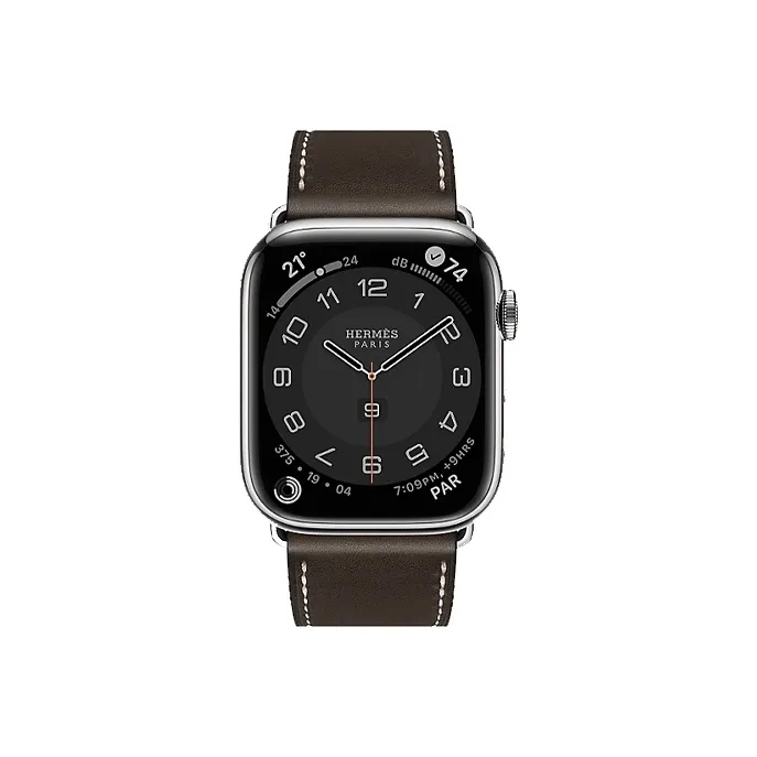 HERMES Watch Band Apple Compatibility Cowhide Leather Material-1