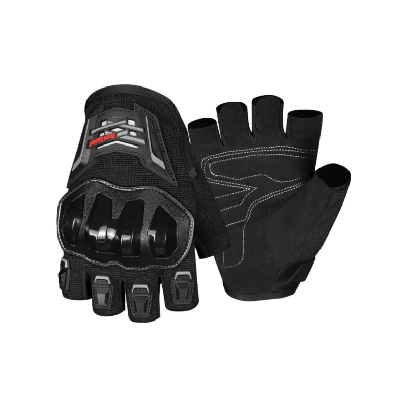 ONES AGAIN! Motorcycle Protective Gears Microfiber Polyester Mesh Wrist Unisex Half Finger Wrist Brace-0