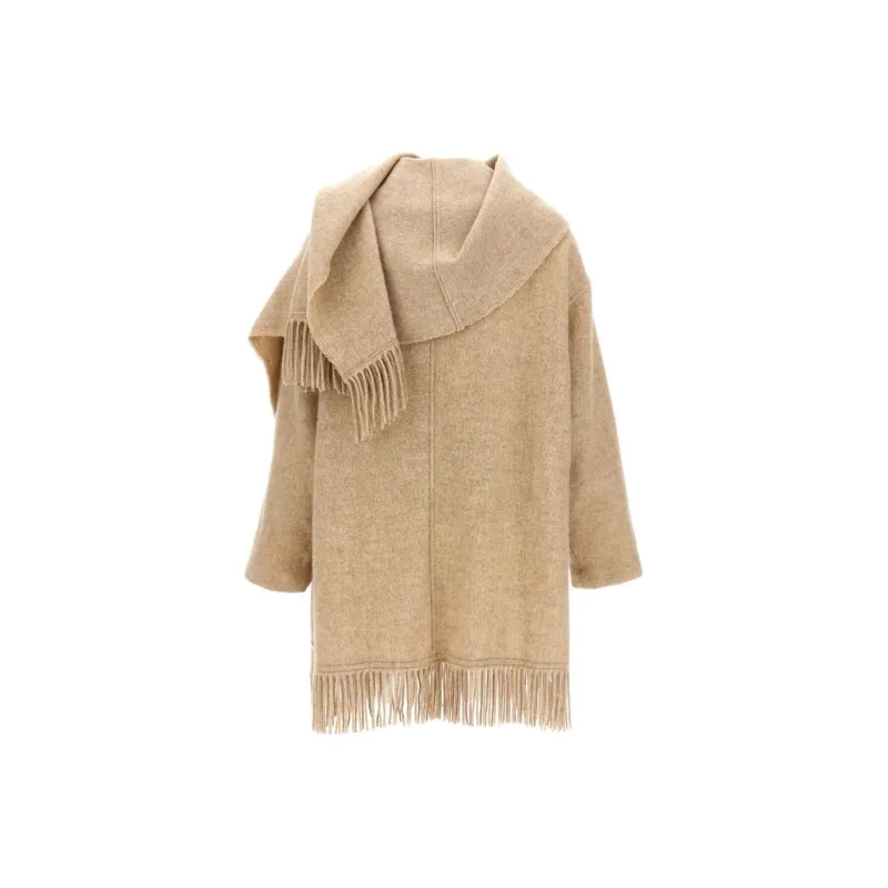 ISABEL MARANT Etoile Faty Fringed Coat-1