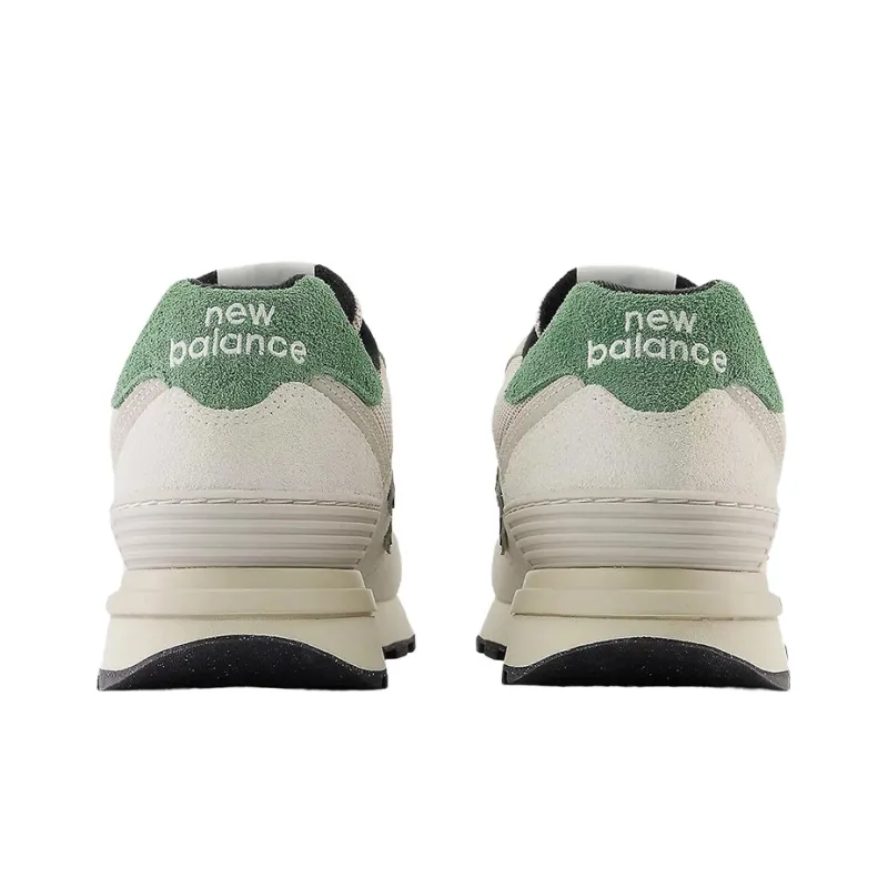 New Balance 574 Legacy White Black Green-4
